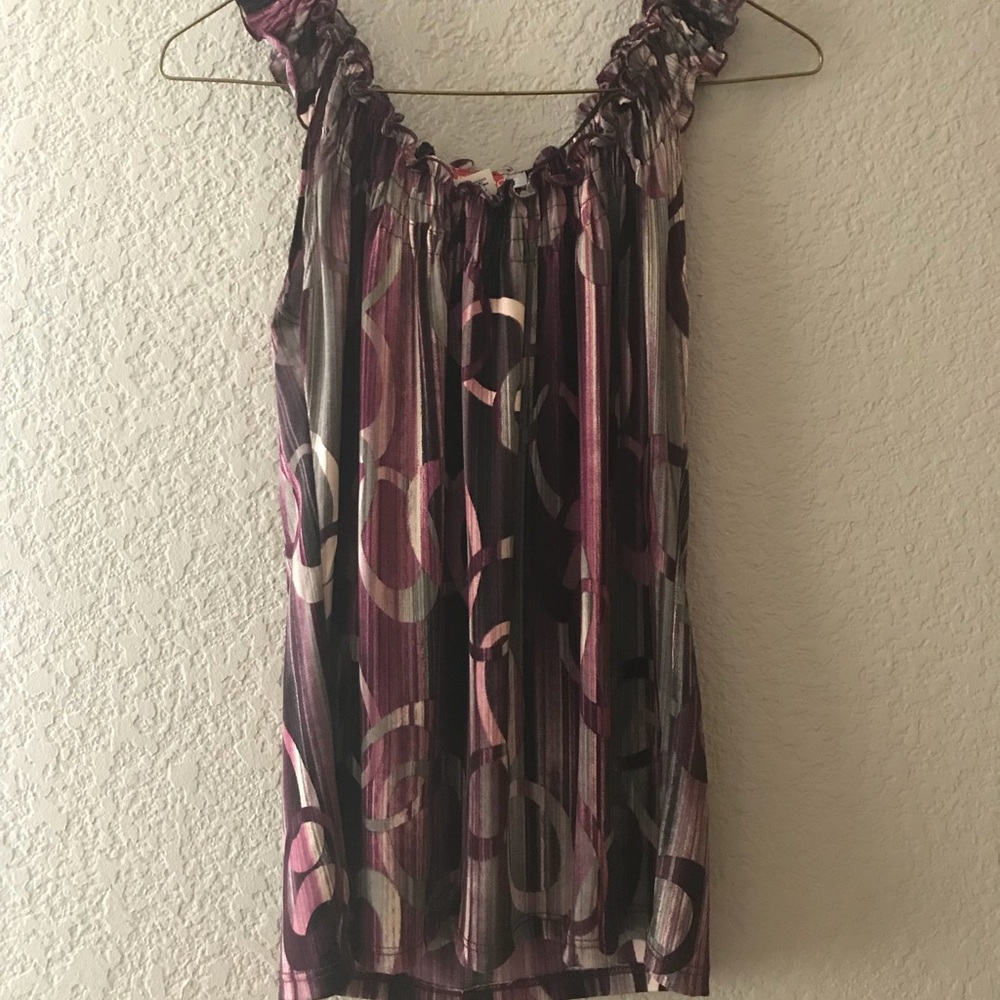 Purple tank top